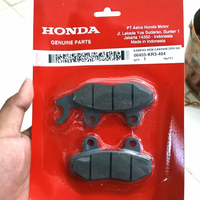 ผ้าเบรคหน้าสําหรับ Honda Supra X Supra X 125 KR3