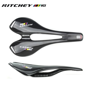 Ritchey สติกเกอร์โลโก้ WCS คาร์บอนไฟเบอร์ 3K สําหรับติดอานจักรยานเสือภูเขา