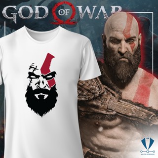 ۩✟❍God Of War - Kratos Signature Red Tattoo | Gaming Shirt_02