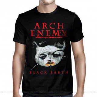 【ขายดี】ARCH Enemy เสื้อยืดลําลอง แขนสั้น พิมพ์ลาย Black Earth สําหรับผู้ชาย พลัสไซซ์ YQ