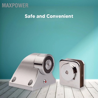 Maxpower สต๊อปเปอร์ล็อคประตูแม่เหล็กไฟฟ้า Magnetic Door Stop Catch Holder 500N Suction DC 24V