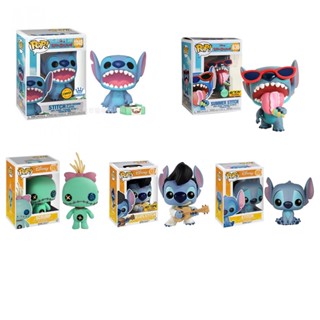 ฟิกเกอร์ Funko Pop Disney Lilo &amp; Stitch - Stitch Scrump ของเล่นสําหรับเด็ก