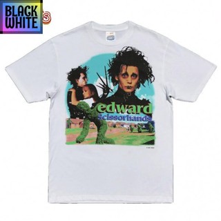 🔥พร้อมส่ง🔥 BWCB -สินค้าเดิม/เสื้อยืดคอกลม/ Edward Scissorhands/สีดำ&amp;สีขาว!!เสื้อยืดเท่ห์ เสื้อยืดฮิตๆ oversize