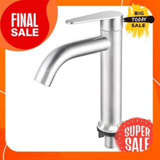 ก๊อกอ่างล้างหน้าน้ำเย็น DUSS รุ่น SA555 สเตนเลสCold water basin faucet DUSS model SA555, stainless steel