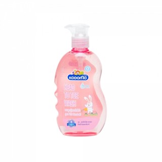 โคโดโมเฮดทูโทวอช พิ้งค์ ฮานาบากิ 400มลKODOMO HEAD TO TOE PINK HANABAKI 400ML
