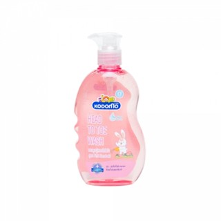 โคโดโมเฮดทูโทวอช พิ้งค์ ฮานาบากิ 400มลKODOMO HEAD TO TOE PINK HANABAKI 400ML