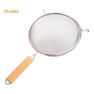 Shibel ตะแกรงกรองอาหาร สเตนเลส แบบหนา สองหู