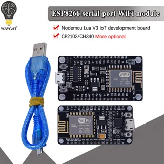 V3 โมดูล NodeMcu 4M Bytes Lua of Things Board based ESP8266 ESP-12E สําหรับ Arduino CH340 CP2102