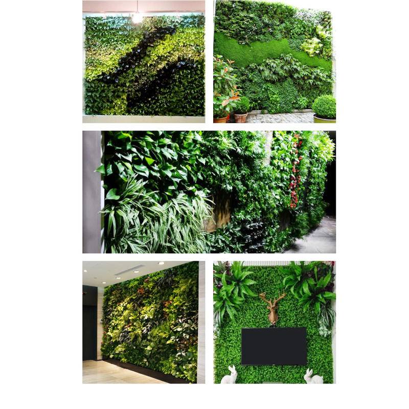 ต้นไม้ปลอมพลาสติก ป้องกันรังสียูวี สีเขียว ขนาด 50×50 ซม. สําหรับตกแต่งสนามหญ้า ราคา ถูกที่สุด ดีลบีเคเค แกลเลอรีภาพที่ 3