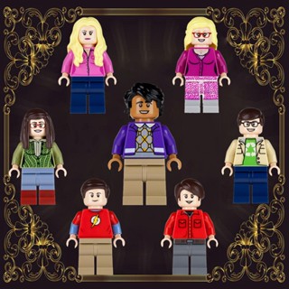 บล็อคตัวต่อ รูปภาพยนตร์ The Big Bang Theory Season TBBT Howard DIY ของเล่นเสริมการเรียนรู้ สําหรับเด็ก