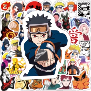 Naruto สติกเกอร์ ลายกราฟฟิติ กันน้ํา สําหรับติดตกแต่งกระเป๋าเดินทาง โน้ตบุ๊ก 100 ชิ้น ต่อชุด