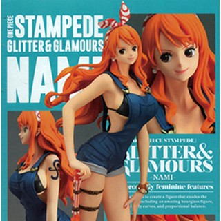 Nami Stampede Special Color ของแท้ JP แมวทอง - Glitter &amp; Glamours Banpresto [โมเดลวันพีช]