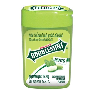 ริกลี่ย์ดับเบิ้ลมินต์สเปียร์มินต์12.4WRIGLEYS  DOUBLEMINT SPEARMINT12.4