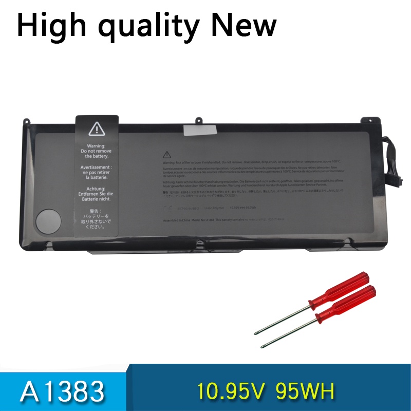 แบตเตอรี่คุณภาพสูง A1383สำหรับ MacBook Pro 17 "; นิ้ว A1297 2011รุ่น020-7149-A10 MC725LL/A MD311LL/A MB604LL/A