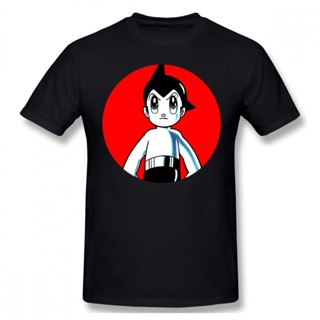 100% cotton T-shirt Tetsuwan Atom Japenese Anime 2022 New Arrival Astro Boy Crewneck Cotton for Men_02