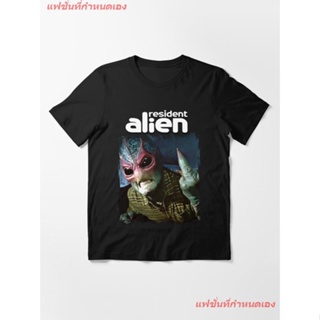 Resident Alien Series Essential T-Shirt เสื้อยืดแขนสั้น overside เสื้อยืดผู้หญิง เสื้อยืดผู้ชาย เสื้อยืดพิมพ์ลาย เส_02