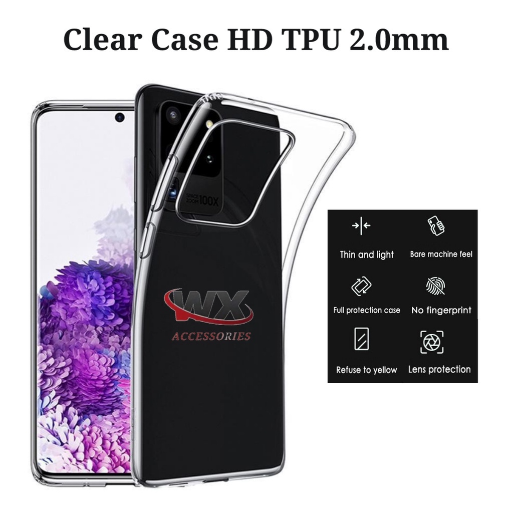 [Shinigami Acc ] [ Samsung J2 Pro/J3 Pro/J4/J5/J5 Pro/J7 Pro ] Soft Case HD TPU Clear Protective Case/Casing Softcase Clear Transparent HD TPU