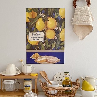 Poster - Sunkist Orange and Lemon Recipes