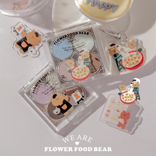 Flortte Cauliflower Bear Series อายแชโดว์พาเลท สี่สี