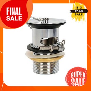 สะดืออ่างล้างหน้า แบบสายโซ่ KASSA รุ่น KS-EB8014 โครเมียมChain strainer, model KS-EB8014, chrome