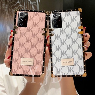 เคสโทรศัพท์มือถือ ขอบตรง กันกระแทก พิมพ์ลาย สําหรับ Samsung Note 20 Ultra Note 20 Plus