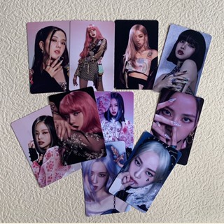 โฟโต้การ์ด Kpop BLACKPINK LISA ID Photo HD สําหรับเก็บสะสมการ์ด