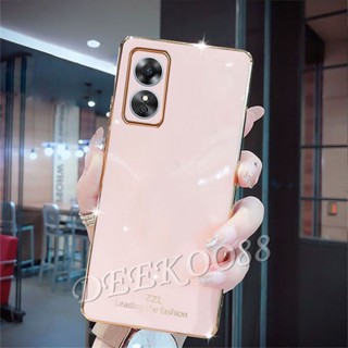 ใหม่ เคสโทรศัพท์มือถือแบบนิ่ม ขอบตรง กันกระแทก แฟชั่น สําหรับ OPPO Reno8 T Reno 8 8T 4G 5G Reno8T 2023