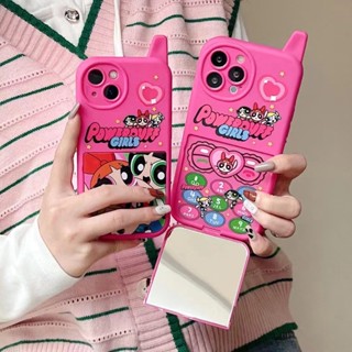 เคสโทรศัพท์มือถือกระจก สีชมพู สําหรับ iPhone 11 12 12pro 12promax 13 13pro 13promax 14 14pro 14promax