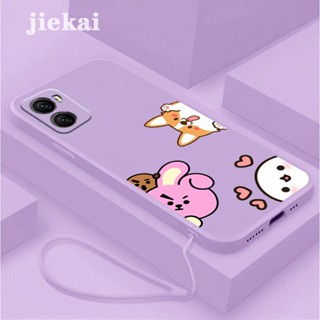 เคส VIVO Y15A Y15S เคสโทรศัพท์ ซิลิโคน กันกระแทก ดีไซน์ใหม่ น่ารัก สามโพรบ เคสป้องกัน