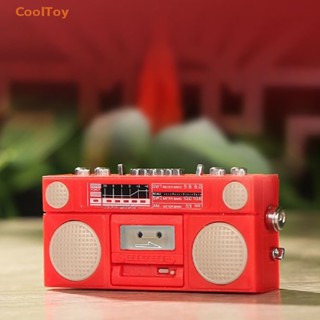 Cooltoy โมเดลเครื่องบันทึกวิทยุ ขนาดเล็ก ของเล่นสําหรับเด็ก