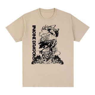Imagine Dragons Vintage T-shirt Cotton Boyfriend Cool Fashionable Harajuku Men T shirt New Tshirt s Tops Tee_02