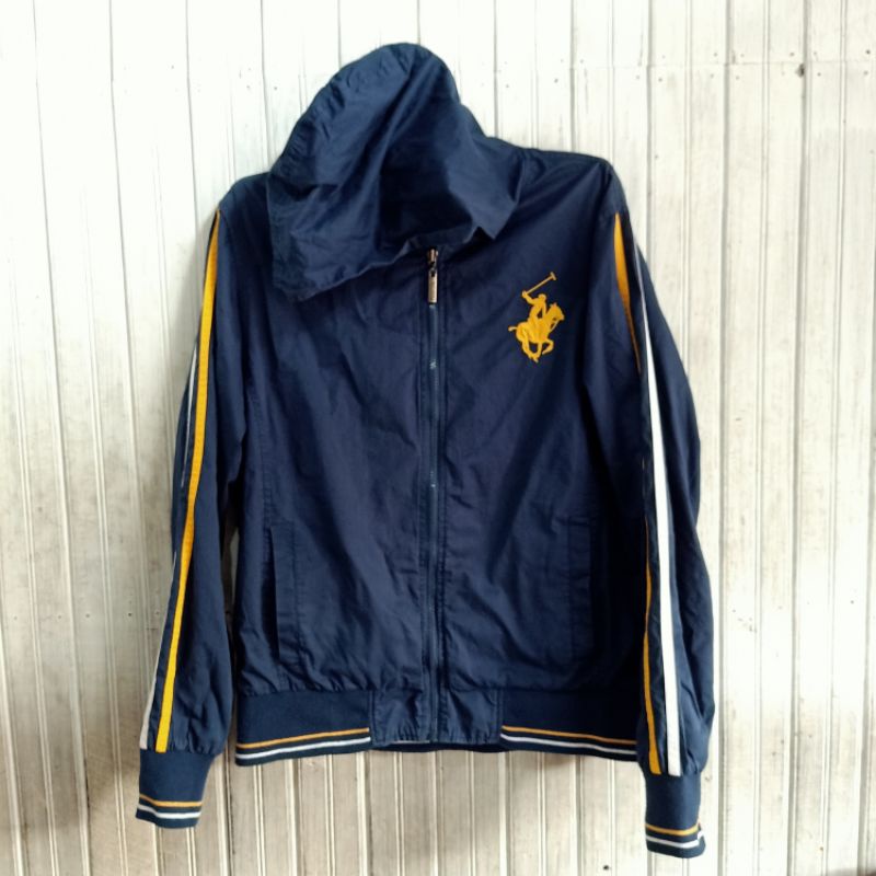 Beverly Hill Polo Club เสื้อแจ็คเก็ตแบบพลิกกลับได้