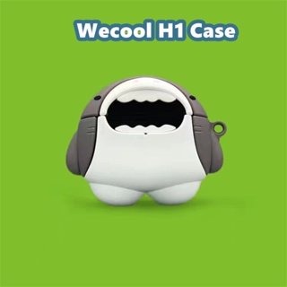 เคสหูฟัง แบบนิ่ม ลายการ์ตูนลูกสุนัข และไดโนเสาร์น้อยน่ารัก สําหรับ Wecool H1