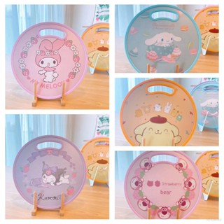 SANRIO Ag เขียงซานริโอ้ การ์ตูน ครัวเรือน ป้องกันโรคราน้ําค้าง สองด้าน สามารถแขวนแผงกลมได้