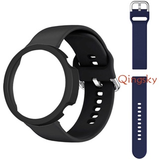 Mibro Watch A1 เคส PC สายรัดข้อมือ สมาร์ทวอทช์ สําหรับ Mibro A1 Smart Watch สายรัดข้อมือซิลิโคน กีฬา กรอบป้องกันหน้าจอ