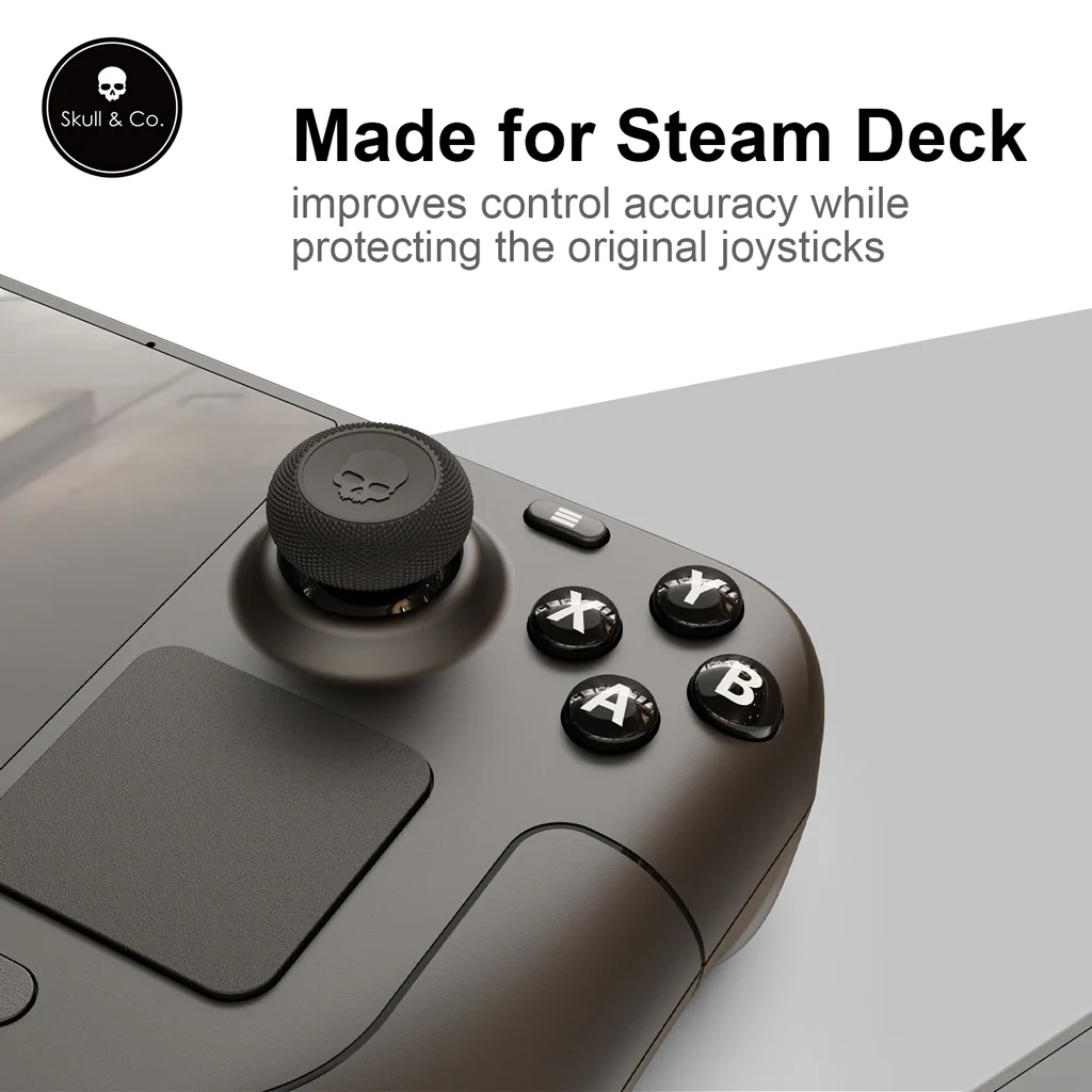 Skull & Co. ชุดฝาครอบปุ่มกดจอยสติ๊ก FPS CQC สําหรับ Steam Deck ROG Ally