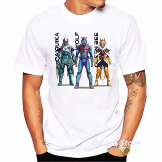 Fashion Kamen Rider T Shirt Mens T-shirts Summer Top Males Clothes Cool White Short Sleeve O-neck Casual T Shirts_02