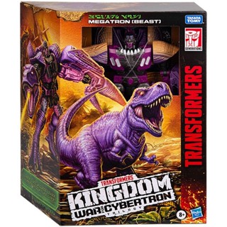 ของเล่นแปลงร่าง Transformers Kingdom Series Tyrannosaurus Rex Megatron Transformers Super Warrior สําหรับเด็ก