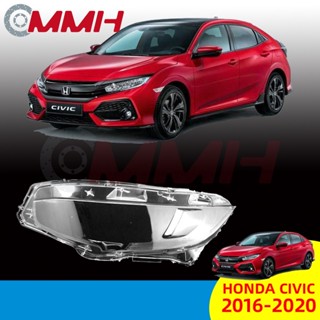 ฝาครอบเลนส์ไฟหน้า สําหรับ Honda Civic FC (2016-2020) เลนส์ไฟหน้า ฝาครอบไฟหน้า ไฟหน้ารถยนต์ ไฟหน้าสําหรับ ฝาครอบไฟหน้าตรงรุ่น ฝาครอบเลนส์  headlamp cover ไฟหน้า โคมไฟหน้า ฝาครอบเลนส์