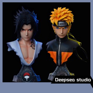 Deepsea studio [New Store Opening] โมเดลฟิกเกอร์นารูโตะ Uchiha Madara Sasuke GK Model DS