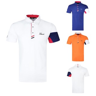 Titleist เสื้อโปโลแขนสั้น ระบายอากาศ เหมาะกับฤดูร้อน สําหรับผู้ชาย 2020