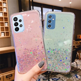 เคสโทรศัพท์ ซิลิโคนนิ่ม กันกระแทก ประดับเลื่อมกลิตเตอร์ สําหรับ Samsung Galaxy A12 A11 M12 M11 A21S A31 A22 A32 A02S A03S