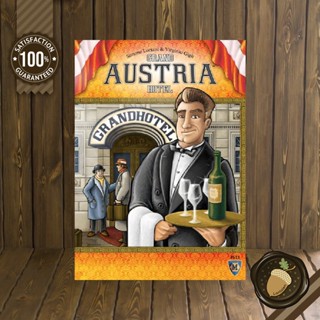 Grand Austria Hotel บอร์ดเกมแท้ คู่มือภาษาอังกฤษ