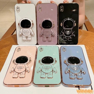 เคส Samsung A10 A10S A11 A12 A13 A14 โทรศัพท์มือถือ ลายนักบินอวกาศ พร้อมขาตั้ง สําหรับ 1YHY