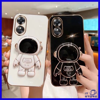 เคส  OPPO Reno 8T 5G Reno 8 5G Reno 7 5G Reno 6 5G Reno 5 Reno 4 Scaffold Astronauts Case 2C-YHY