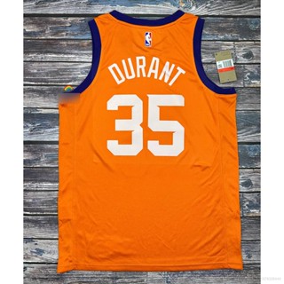 เสื้อกีฬาบาสเก็ตบอล ลาย NBA Phoenix Suns Durant No.35 Jersey พลัสไซซ์ SY3 2023 สําหรับผู้ชาย และผู้หญิง YS3