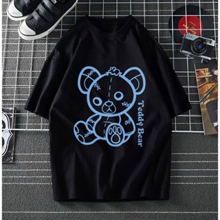 &lt;Baju Mantap&gt; Tshirt teddy bear graphic 3XL 5XL street wear ADULT TSHIRT COTTON LAKI WANITA/WOMEN MEN/PEREMPUAN/OVE_02