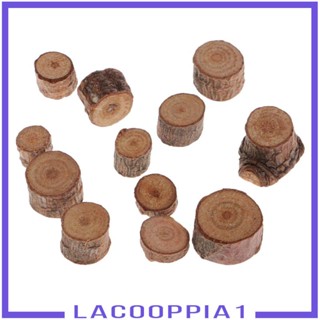 [Lacooppia1] แผ่นไม้ธรรมชาติ ทรงกลม สําหรับตกแต่งงานแต่งงาน 50 ชิ้น