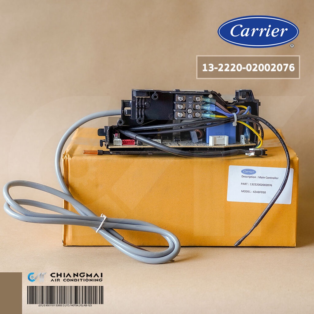 13-2220-02002076 แผงวงจรแอร์ Carrier แผงบอร์ดแอร์แคเรียร์ แผงบอร์ดคอยล์เย็น รุ่น 42ABF010 อะไหล่แอร์