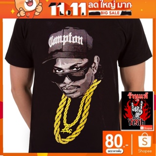 เสื้อวง EAZY-E N.W.A เสื้อผ้าแฟชั่น Rock เสื้อวินเทจ อีซี่ อี RCM1813